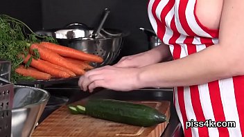 Preview 1 of Guys Playing Stirp Game - Kissable lesbian nymphos get splashed with piss and burst wet pussies