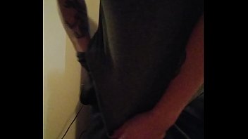 Preview 1 of Porn Xxx 17 Full - Realknox jerks off thru shirt,  cumshot