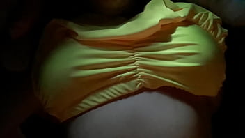 Preview 1 of Wwwnxxxbhojpuri Hd - Yellow Bikini,  help me make my boobs bigger?