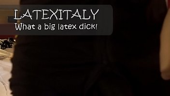 Preview 1 of Ruied Twice - What a big latex dick