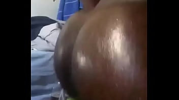 Preview 3 of Home Boos Mom - Fat ass trans fucks pussy toy Kik: sextoycamlive for more