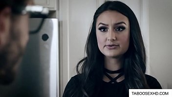 Preview 1 of Corrina Harney - Sexy brunette sucking on the cock