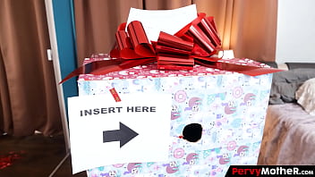 Preview 1 of Ops Wrong Anal - PervyMother - Naughty Milf Prepared Herself as a Glory Hole Gift for her Stepson