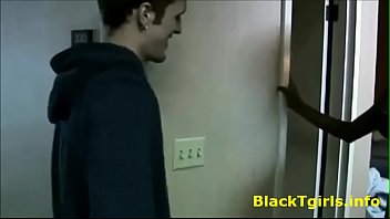 Preview 1 of Lust Cinema Crossfit - Young White Stuf get some Birthday Black Tranny Cock Shove up his as