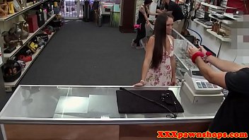 Preview 1 of Sxe Chana - Real pawning babe riding brokers rod for cash