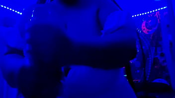 Preview 2 of Black Rimming - Blue Light Special