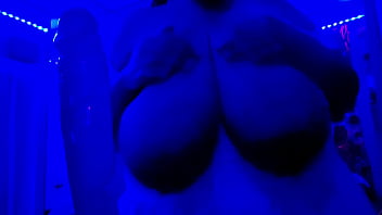Preview 3 of Black Rimming - Blue Light Special