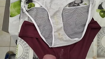 Preview 1 of Didia Amateur - corrida en bragas de mi mujer 49 (cum in pants of my wife)