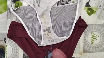 Preview 4 of Didia Amateur - corrida en bragas de mi mujer 49 (cum in pants of my wife)