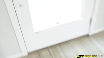 Preview 1 of Mnses Girlz Sex - Busty perv stepmother POV style action with stepson