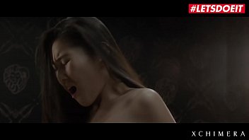 Preview 4 of Kim Hasley - LETSDOEIT - Asian Cutie Katana Takes Dick In Fetish Fantasy Sex