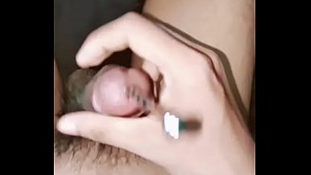 Preview 2 of Wwwdoktor Xvicom - Shemale cum twice from sounding and vibrating her cock