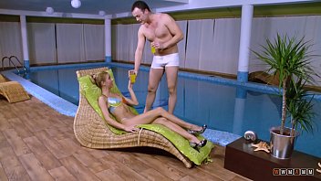 Preview 1 of Hug Gril - Fit Babe Stretched to Maximum to Get the Full Erected Size