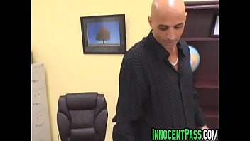 Preview 1 of Cine Father - Big breasted teen fucks in principals office