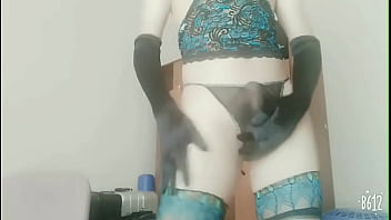 Preview 2 of Jessica Ryan Fuck Doll - Chinese crossdresser teasing with her sissy clit