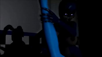 Preview 4 of Girl Teen And Animal Sex - Bonnie Fucked By Nightmare Bonnie