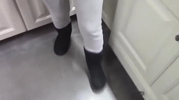 Preview 1 of Lady Boy Rusiye - Stranger girl sucks my dick in Walmart