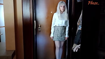 Preview 1 of Momsex Japan - Sexy Secretary Comes Home From Work and Wants More Than One Cock To Satisfy Her