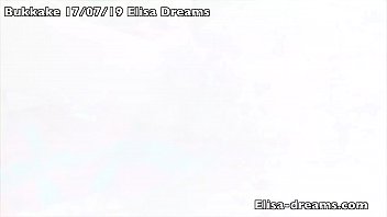 Preview 1 of Latex Casting - SexChallenge 2019 Masturbation and Bukkake to the beach 3