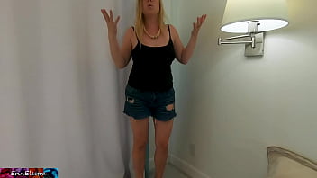 Preview 1 of Sabrina Sabroka Redwap Me - You were caught masturbating at and now your stepmom has to deal with your hard cock (POV) - Erin Electra