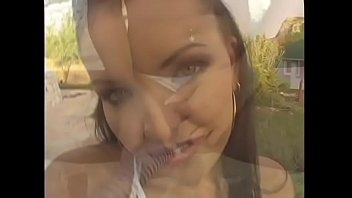 Preview 1 of Mom Masterbates Infront Of Son - Horny stud bangs a cute babe Lora Black after getting his dick sucked outdoors