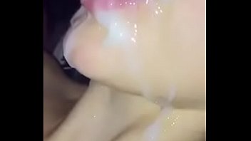 Preview 3 of Jordan Pinay Scandal Video Com - Slow motion cumshot in mouth