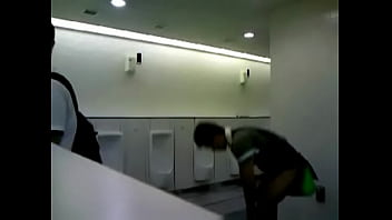 Preview 4 of Odje Com - wank in public toilet