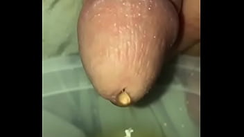 Preview 4 of Motu Drama - Close up piss in a cup