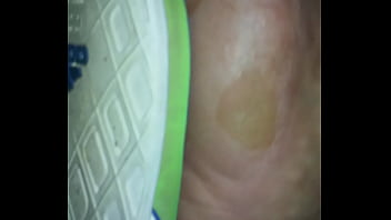 Preview 3 of Indian Hindu Bou - shoejob cumshot. toes wife
