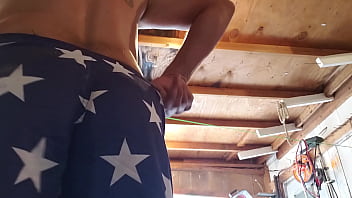 Preview 4 of Kay Parker Sex Classic - Inserting metal ball hook into my ass. I am going to leave it inside me all day while I go get a hair cut and do other errands.