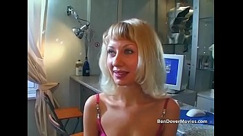 Preview 1 of Xrajwap Com - Skinny blonde takes an assfuck with three guys and eats cum