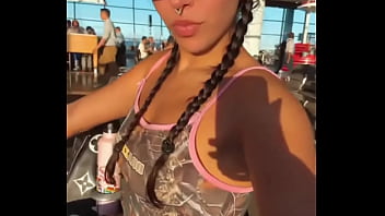 Preview 2 of Indian Anti Sex Xxx Hd Video - Do you think my Brazzers camo set is keeping me hidden at the airport? It&rsquo_s obv stealth mode,  right?