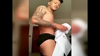 Preview 4 of Fitness Girl Anal - Underwear boy