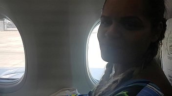 Preview 2 of Baby Cuday - Ninfomaniaca !!! Ate no aviao ela quer gozar !!! Paty Bumbum