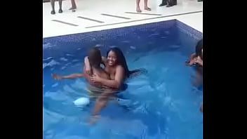 Preview 1 of Princess Ceara Lynch Dirty Flats - Pool party- 2