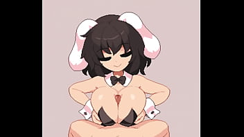 Preview 1 of Dwarf Porno - Bunnygirl titfuck