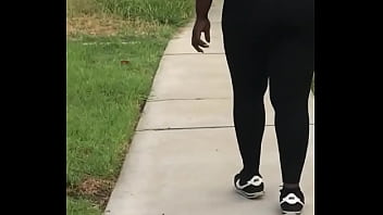 Preview 1 of Ug Fat Wife Slut - Early morning walking part 3