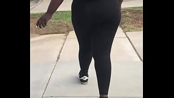 Preview 4 of Ug Fat Wife Slut - Early morning walking part 3