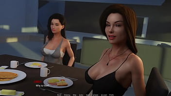 Preview 2 of Big Booba Xxx Hot Video - Fucking the SLUTTY MILF Neighbor -Away From Home #1- Gameplay