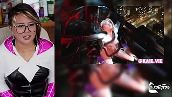 Preview 4 of My Sister Is A Whore - GWEN STACY GETTING HARDCORE FUCKED BY VENOM - ExotiqFox Solo Gooner Girl Masturbation Gooning