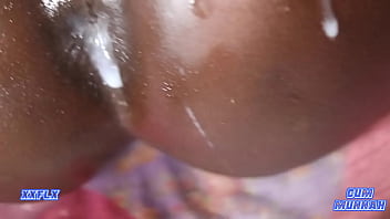 Preview 4 of Ftv Multiple Orgasm - CUM INSIDE EBONY ASS,  ANAL MISSIONARY FUCK