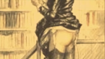 Preview 2 of Japanese Humping Dray - vintage erotic illustration