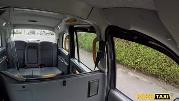 Preview 1 of Gul Banra - Fake Taxi He gets a rimjob from two tongues at the same time