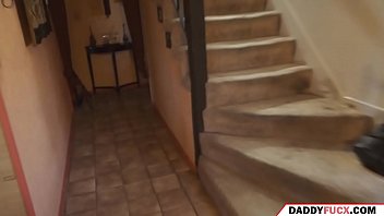 Preview 1 of Xnxn Girl On Girl - pervert step father spies his