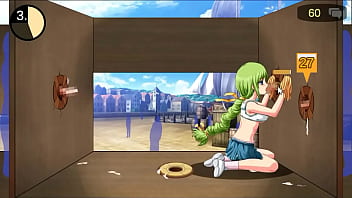 Preview 3 of Eat My She Make - 18 maid having sex with men in public in A maid with gloryhole new hentai gameplay
