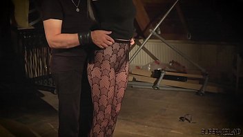 Preview 1 of Melayu Diladang - Bondage slave girl tied up pussy fingering for slutty blonde