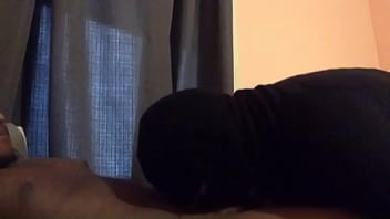Preview 3 of Daughter First Time Ever - Dominican sucks a straight guy from Haiti
