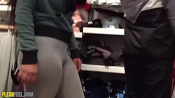 Preview 1 of Dock Rider Brazzers - big round ass latina in leggings