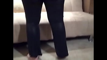 Preview 3 of Baby Xlxxx - See Through Black Yoga Pants Leggings PAWG Big Ass