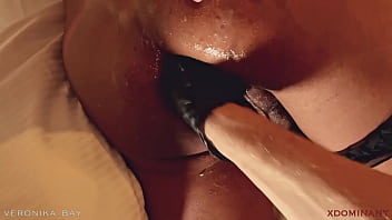 Preview 2 of Ebony Brutal Pounding - SKINNY SLAVE LADYBOY ANAL FISTING AND CUM